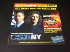 Blockbuster CBS TV 2005 Sneak Peek Fall Promo DVD