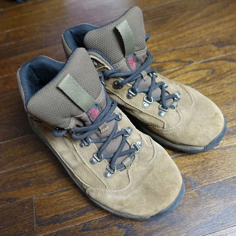 HiTec Hiking Boots Kids 6Y Brown Suede Ankle High Outdoor 6 Big Kid El Dorado JR - Image 2 of 4