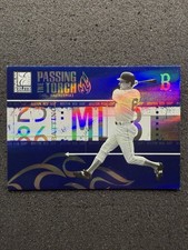 2005 Donruss Elite Carl Yastrzemski Passing The Torch Blue /1000 Red Sox SP