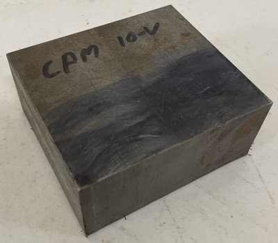 4+lb CPM-10V A-11 Tool Steel Block Knife Making Blade Stock CPM10V Machine Shop