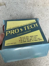 PRO TECH SUPER CHARGER DC 703 MODEL CRAFT MFG. 6-7 CELL with box
