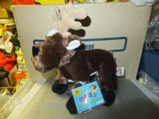 Ganz Webkinz Reindeer Plush Stuffed Animal With Unused Code HM137 New 9  