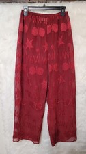 Vintage Victoria's Secret Lingerie Pants Sheer Gold Label Size SMALL