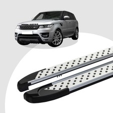 AutoTrittbretter passend für Land Range Rover Sportab11/2014 SOMA Silber ABE