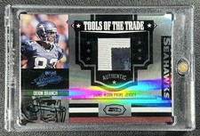 DEION BRANCH 2007 ABSOLUTE TOOLS OF THE TRADE GU PRIME PATCH 35/50 SEAHAWKS