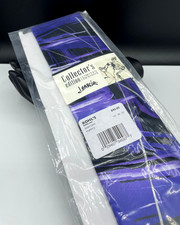 J. GARCIA Men's Silk Tie Collector's Edition Purple NEW MSRP: 40.00