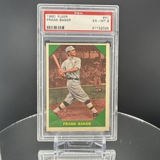 New Find: 1960 Fleer Tinker/Martin-Back Rarer than T206 Wagner Hits Market 26