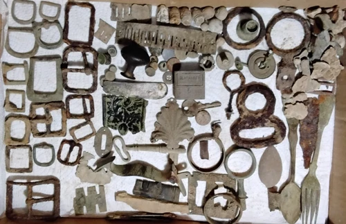 100+ Civil War Relics dug in Central Virginia $42.00 + $21.00 shipping