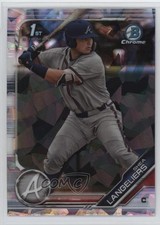 2019 Bowman Chrome Draft Sapphire Edition Shea Langeliers #BDC-67 1k3x