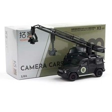 XCARTOYS 1:64 AMG G63 U mit Kranarm-Kamera SUV-Modellauto Diecast-Metall