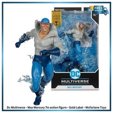McFarlane DC Multiverse Max Mercury Gold Label 7 Inch Action Figure Flash New
