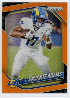2025 Panini Prizm Orange Prizm 59/249 Davante Adams #104 0hr