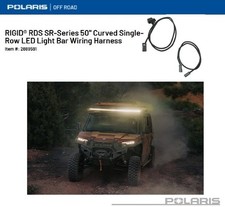 Polaris ADV RIGID Light Bar Harness for Sr-Series 50" Curved LED Light- 2889591