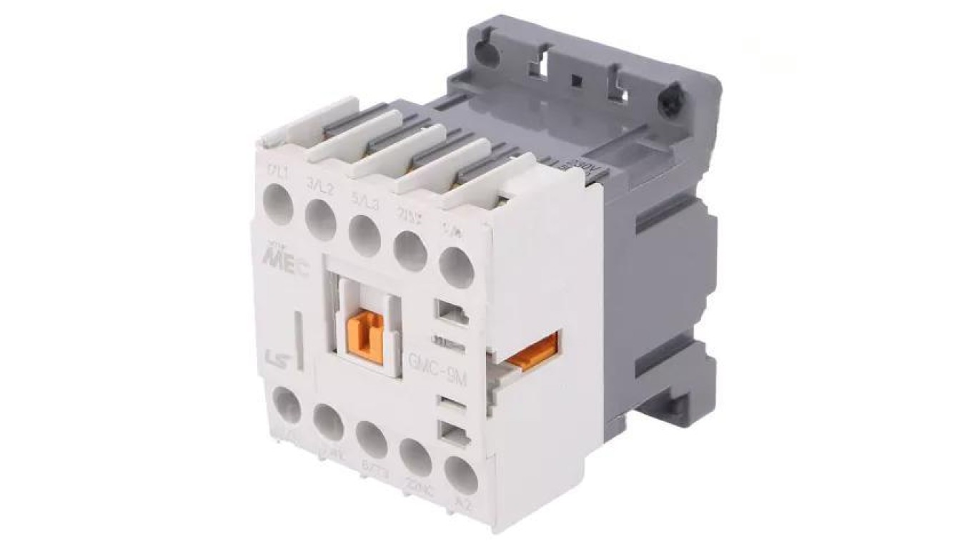 Contactors: 3 Pole, 230VAC, 9A GMC-9M 230VAC 1B