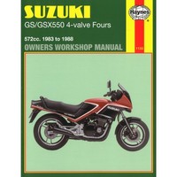 Suzuki Motorrad GS GSX550 4-Ventiler (1983-1988) Workshop Manual Haynes