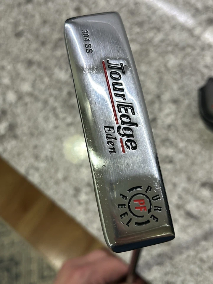 Tour Edge Eden Pure Feel 304SS Putter 35" Right Handed w/HC - Image 2 of 4