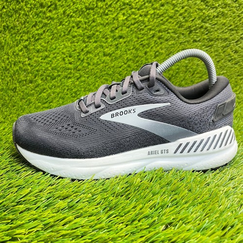 Brooks Ariel GTS 24 Womens Size 7.5 Black White Athletic Running Shoes Sneakers - Picture 3 of 10