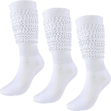 Slouch Socks Girls Cushioned Chunky Stacked Boot Socks Soft Warm Long Athletic K