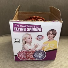 Flynova Pro Flying Spinner Toy for Kids 6 Fun Activity NEW Damaged Box Works