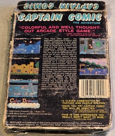 Captain Comic Nintendo Nes USA