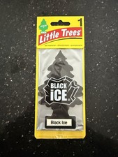 Little Trees Hanging Car Home Air Freshener - Black Ice