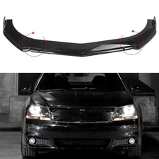 Front Bumper Lip Spoiler Splitter Body Kit Gloss Black For Dodge Avenger Sedan