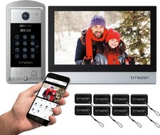 2MP VIDEOCITOFONO CITOFONO CAMPANELLO WiFi 4 Fili MONITOR TUOCH PASSWORD&RFID