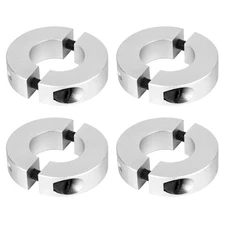 (Pack of 4) Split Shaft Collar Bore 20Mm, Aluminum Alloy Two Halves Clamping Col
