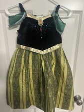 Disney Parks Authentic Original Frozen Anna Coronation Dress Girls Size 6