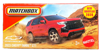 Matchbox 2023 Chevy Tahoe Z71 60/125 Power Grabs 2026 1:64 Modellauto Suv Usa