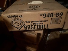 1989 Bowman Set Case - Factory sealed - 16 sets - Griffey RC