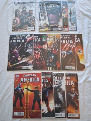 Captain America #606-619 Run Lot + #27 (2005 5th Series) Ed Brubaker Marvel 13 