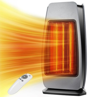 Infrared Space Heaters for Indoor Use, 1500W Electric & Portable Room Heaters...