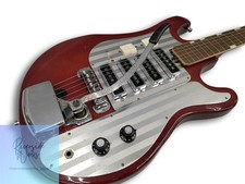 Teisco WG-4L Electric Guitar Red