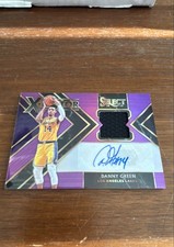 2019-20 Panini Select - X-Factor Memorabilia Signatures Danny Green #XF-DGR...