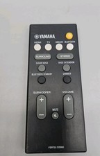 Genuine Yamaha FSR78 ZV28960 Sound Bar Remote Control Tested Working New Battery