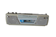 Vintage Panasonic RX-FM14 Boombox FM/AM Stereo Radio Cassette Player - UNTESTED