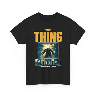 The Thing Sci-Fi Horror T-Shirt, John Carpenter MacReady Antarctic Tee