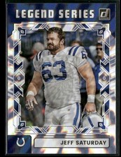 2025 Donruss #TLS-JSA Jeff Saturday The Legend Series