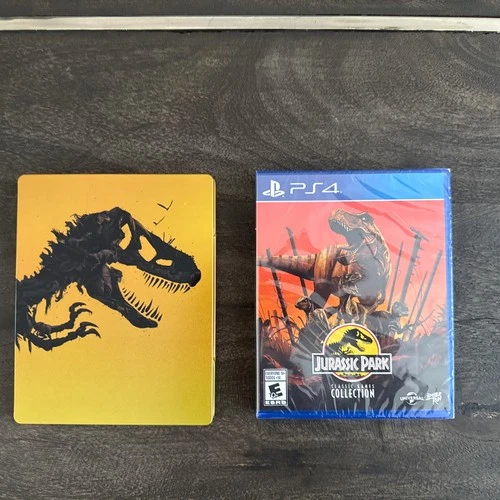 Limited Run Games Jurassic Park Classic Collection PS4 New + Metal Case Sealed