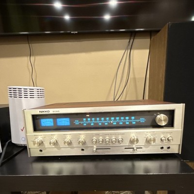 Nikko 9095 Vintage Stereo Receiver Silver Face Japan Serial 2130328