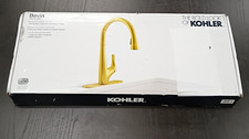 Kohler Bevin R43210-2MB Pull-Down Kitchen Sink Faucet Brushed Brass Gold NIOB