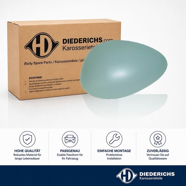 Abdeckung Aussenspiegel Rechts Diederichs 3041128 FÜR Alfa Romeo-image