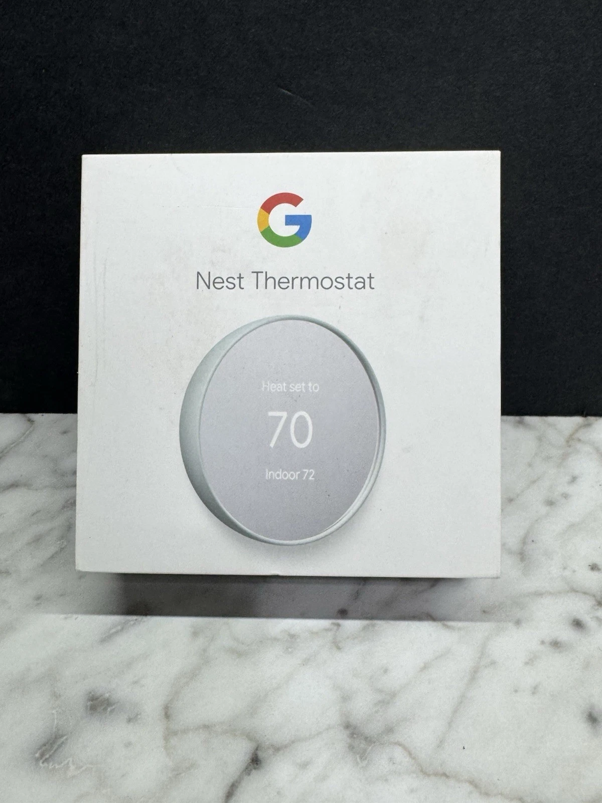 Google Nest G4CVZ Programmable Wi-Fi Thermostat - Fog Gray