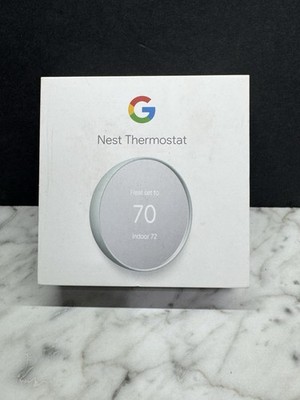Google Nest G4CVZ Programmable Wi-Fi Thermostat - Fog Gray