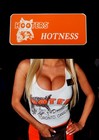 3 Hooters Uniform Name Tag Dress Up Bar Costume Extra Bat Girl Goddess Hotness — photo 5