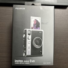 FUJIFILM INSTAX MINI EVO BLACK Cheki Hybrid Instant Japan From Camera 68