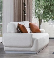Dreisitzer Couch Stoff Sofa Couchen MöBel Textil 230Cm Stoffcouch Sofas