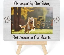 Pet Memorial Gifts, Picture Frame Gifts For Loss Of Dog Cat, Pet Picture Frame,