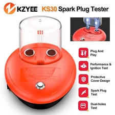 KZYEE KS30 Car Ignition Spark Plug Tester Dual Hole Ignition Analyzer Test Tool